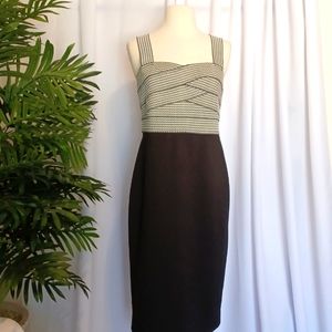 Spense Women's Sheath Dress Black Size 10